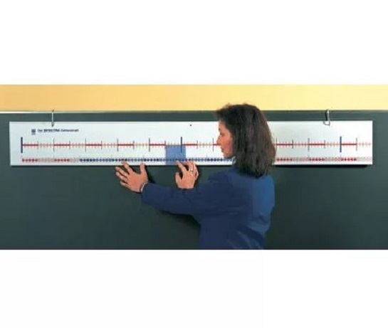 Магнитный плакат ИНТ ПАРК "Числовая прямая". (Серия "От 1 до 100")