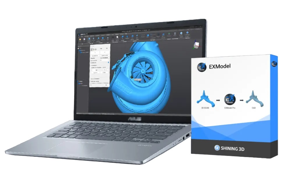 Shining 3D EXModel Pro dasturi
