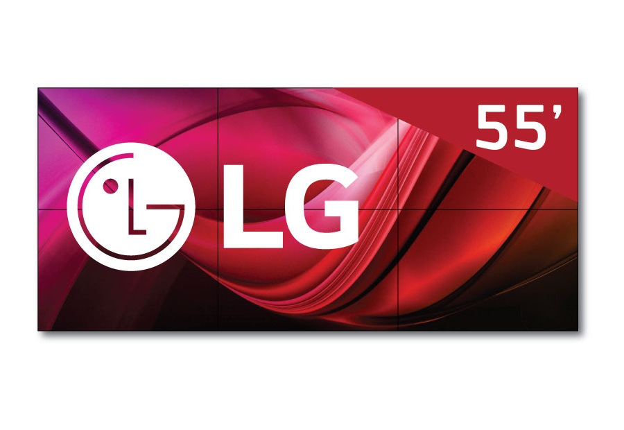 Видеостена 3х2 157" LG 55VM5J-H