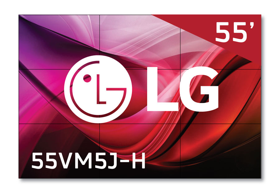 Video devori 3x3 165" LG 55VM5J-H