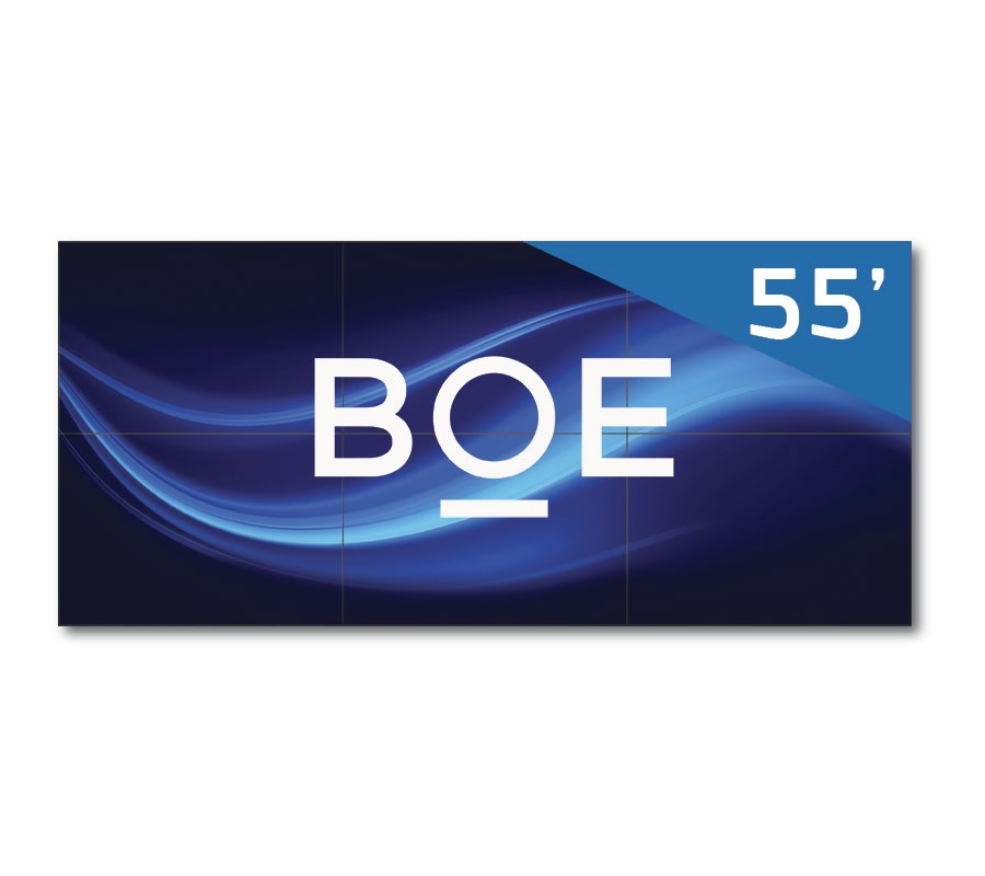 Video devori 3x2 157" BOE VE55L-A