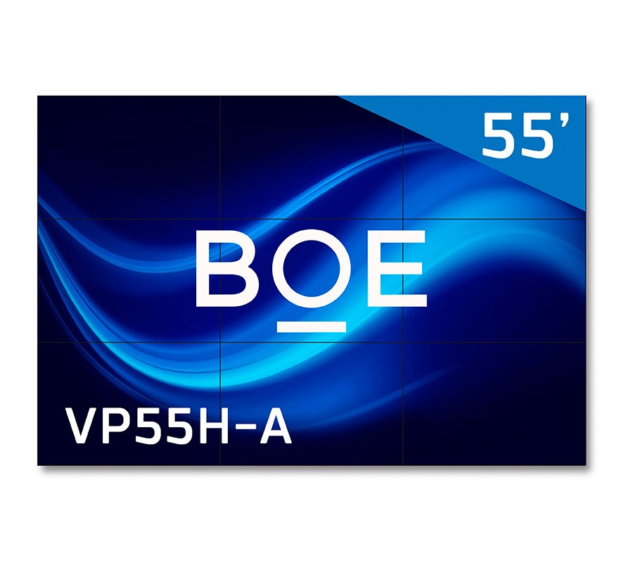 Video wall 3x3 165" BOE VP55H-A
