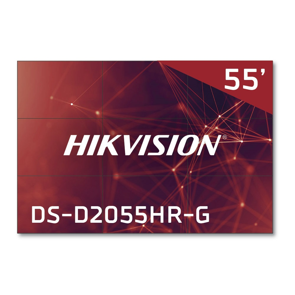 Видеостена 3х3 165" Hikvision DS-D2055HR-G