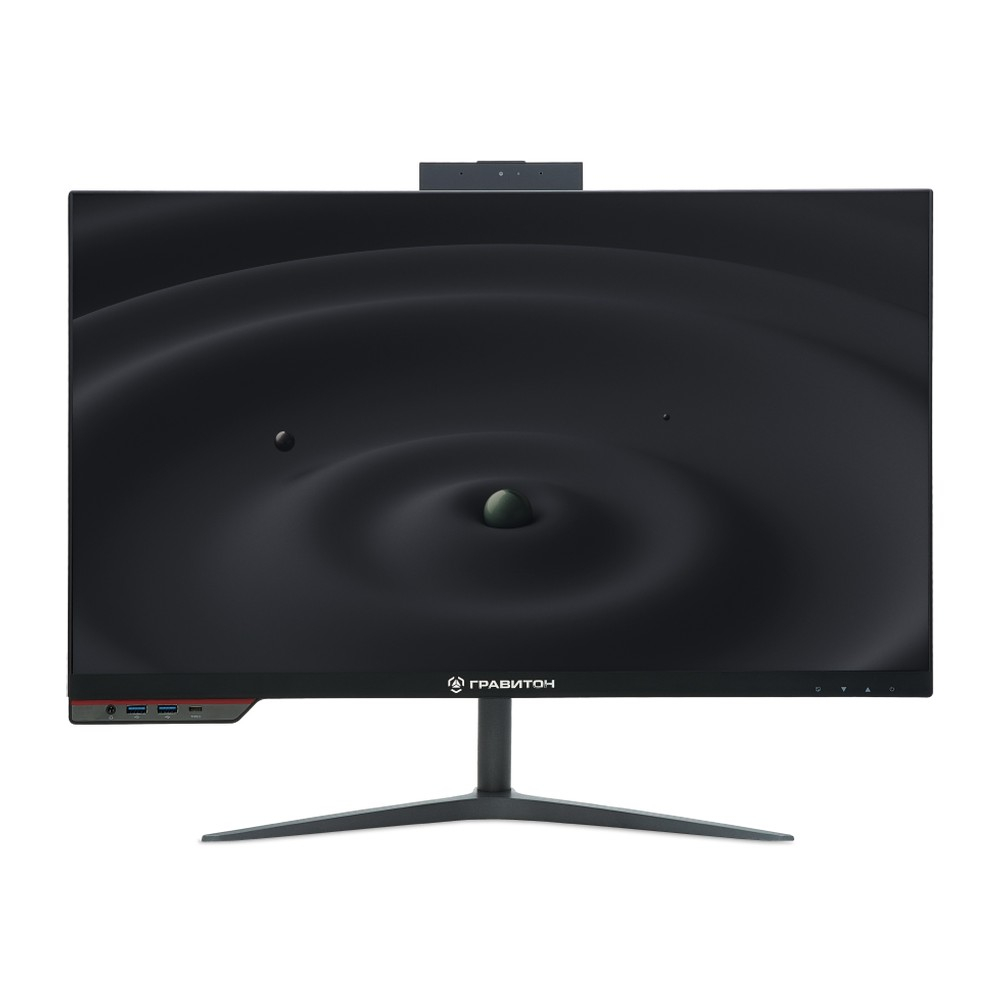 Моноблок ГРАВИТОН М50И 23,8"/i3-9100/8GB/SSD256GB/2xUSB3.0/1xUSB-C/Kbu/Mu/120W/NoOS/WR1