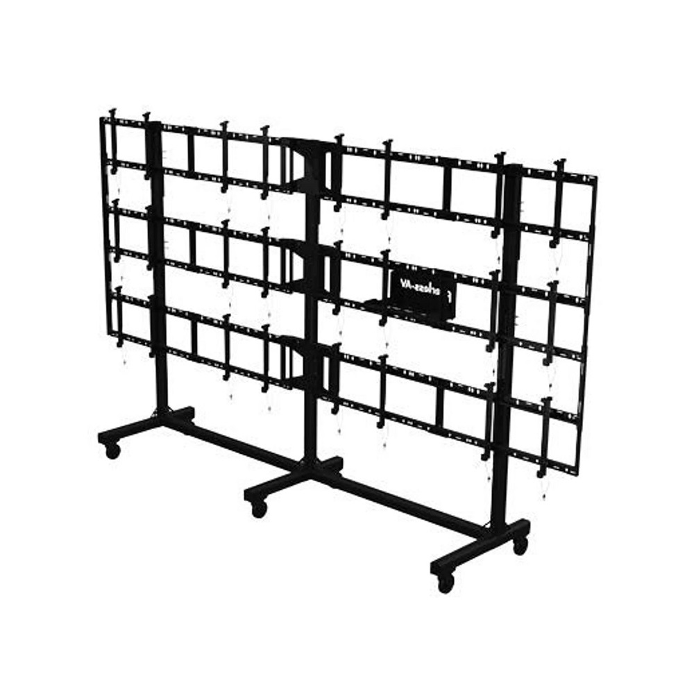 Мобильная напольная стойка для создания конфигурации 4х3 Peerless-AV DS-C555-4X3 для размера 46-55"