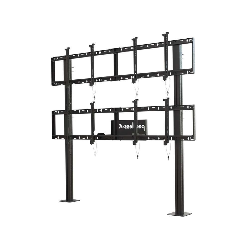 Стационарная напольная стойка для создания конфигурации 2х2 Peerless-AV DS-S560-2x2 для размера 46-60"