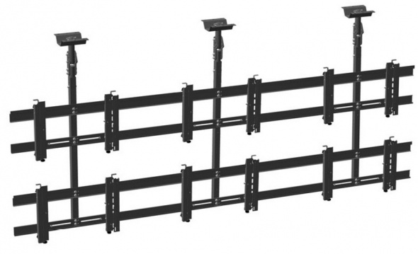 Кронштейн потолочный для 6-ти дисплеев размером 46"-60" Antall PT-3x2