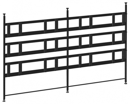 Распорное крепление для 12-ти дисплеев размером 46"-60" Antall R-4x3