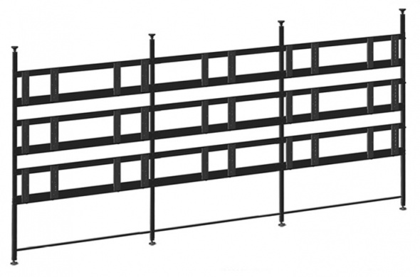Распорное крепление для 15-ти дисплеев размером 46"-60" Antall R-5x3