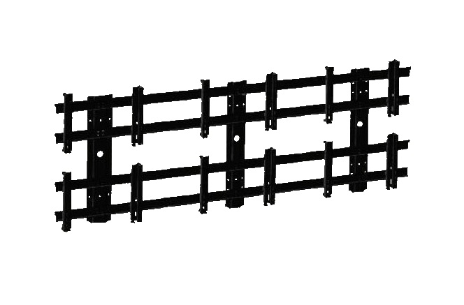 Кронштейн настенный для 6-ти дисплеев размером 46"-60" Antall SR-3x2