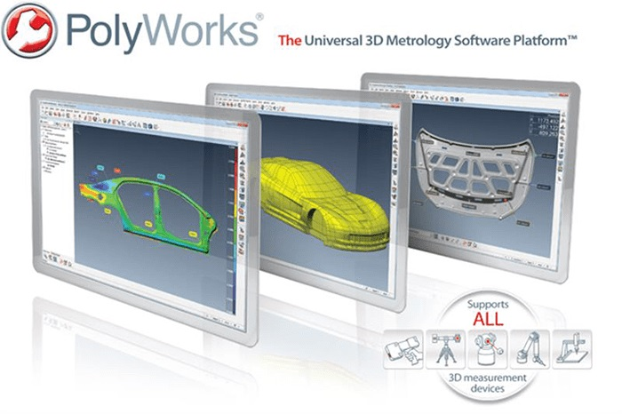 Программное обеспечение InnovMetric PolyWorks Inspector™ Premium-Floating