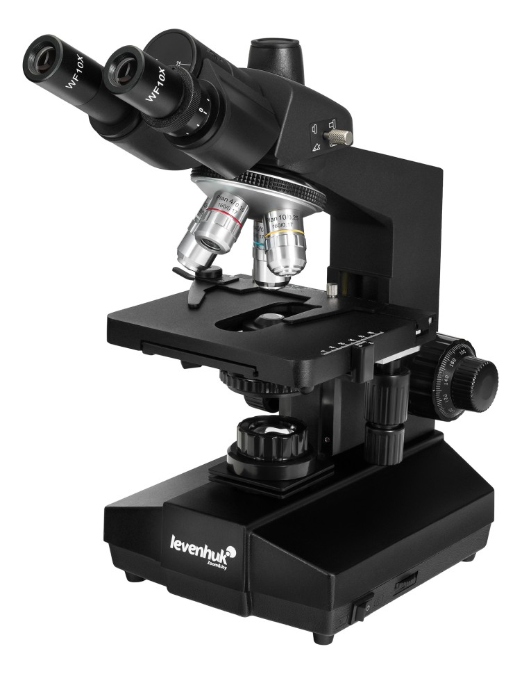 Оптический микроскоп Levenhuk 890T, тринокулярный