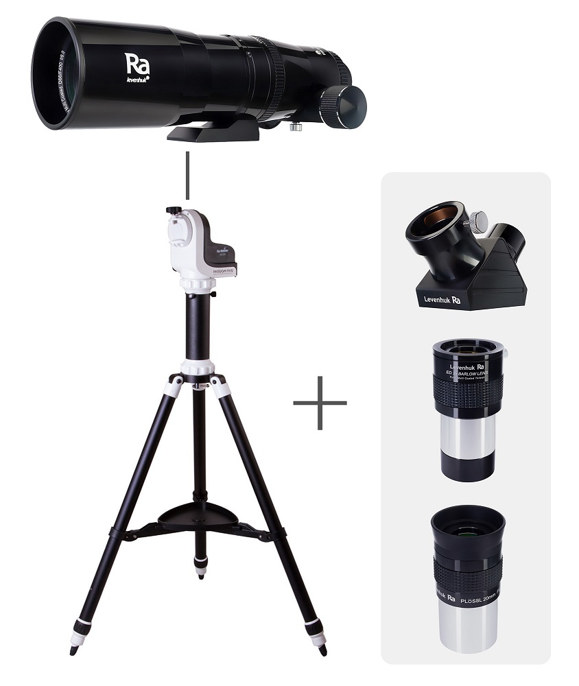 Телескоп Levenhuk Ra R66 ED Doublet Black Kit