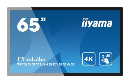 Интерактивная панель Iiyama TF6537UHSC-B2AG