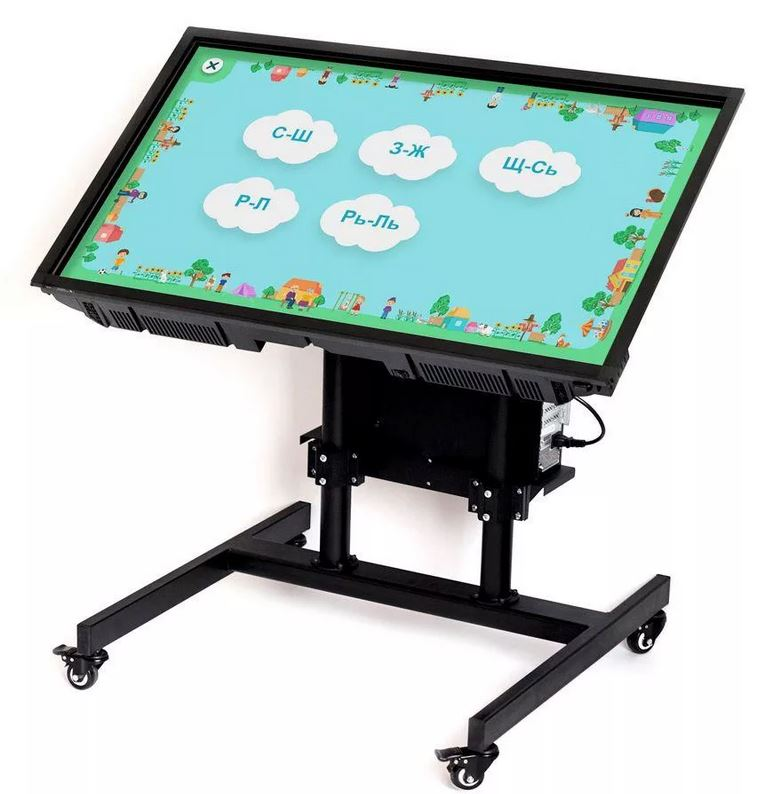Interactive table for speech therapist ViEl