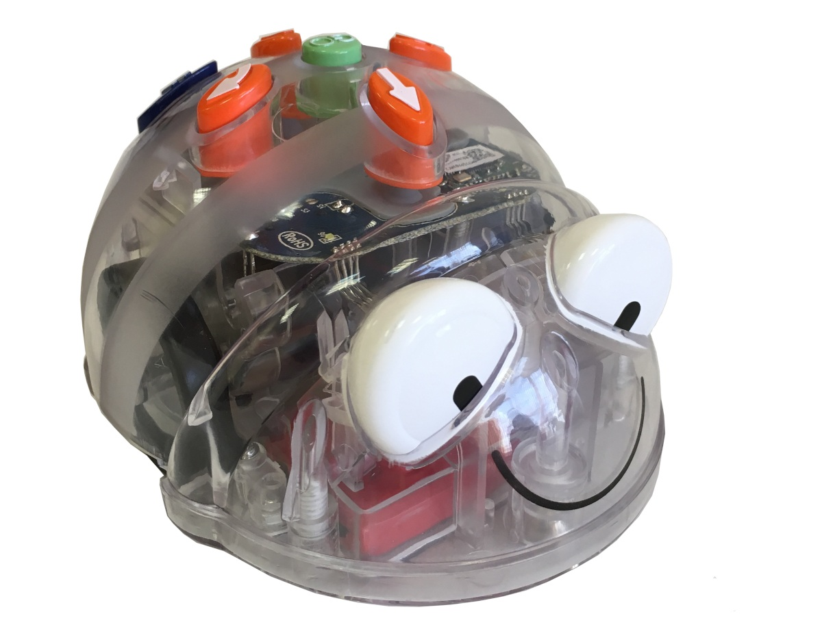 Mini-robot dasturlashtiriladigan Blue-Bot (Bluetooth)
