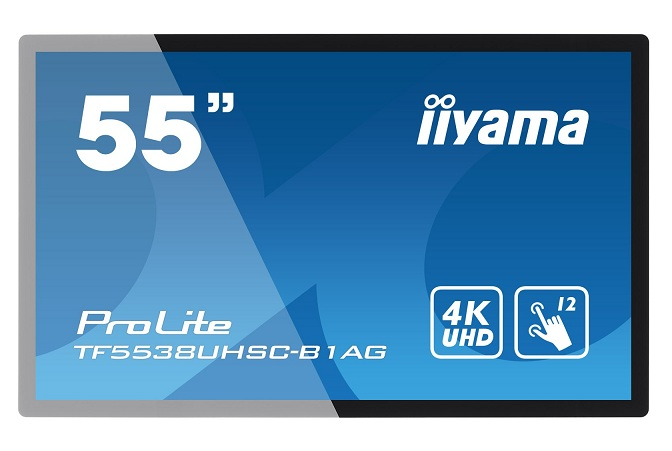 Интерактивная панель Iiyama TF5538UHSC-W1AG