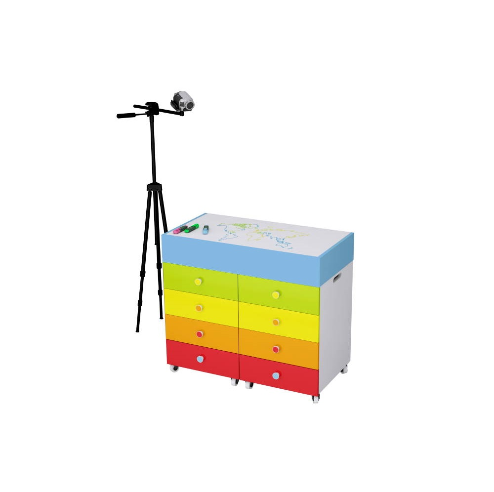 Module storage system for creative laboratory Olodim
