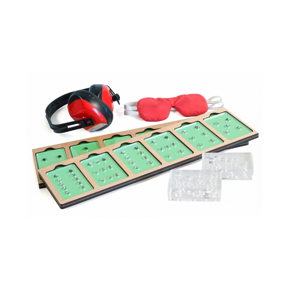 Corrective and developmental set “Sensory plates”