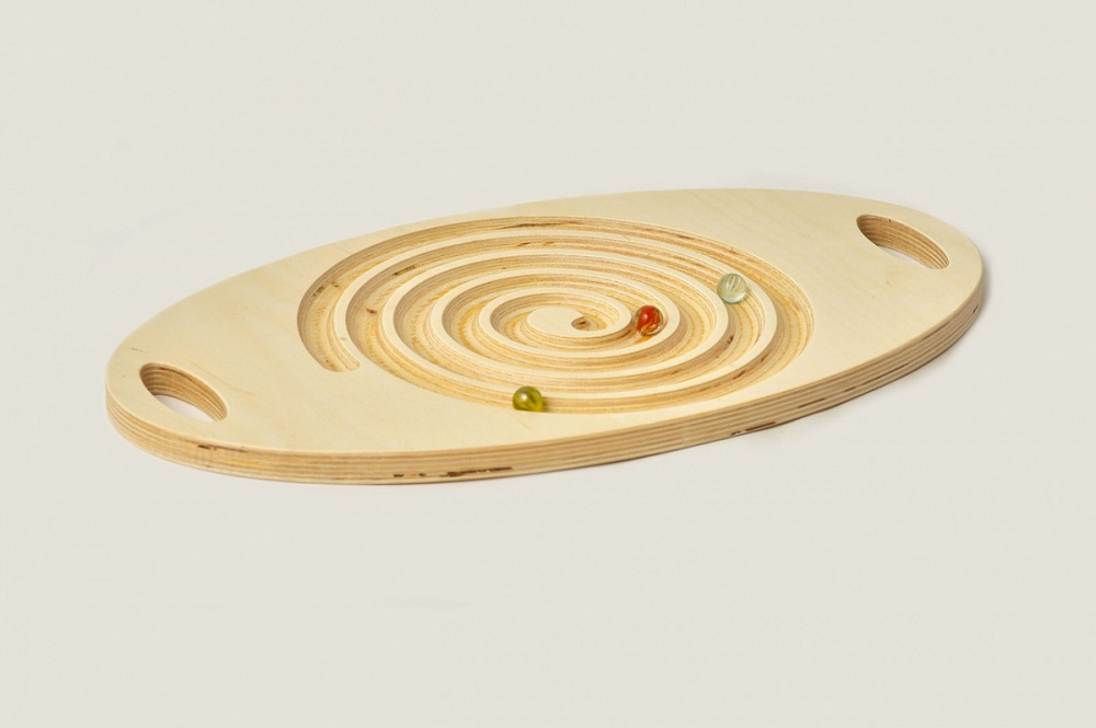 Romsensning "Spiral" labirintini muvozanatlash