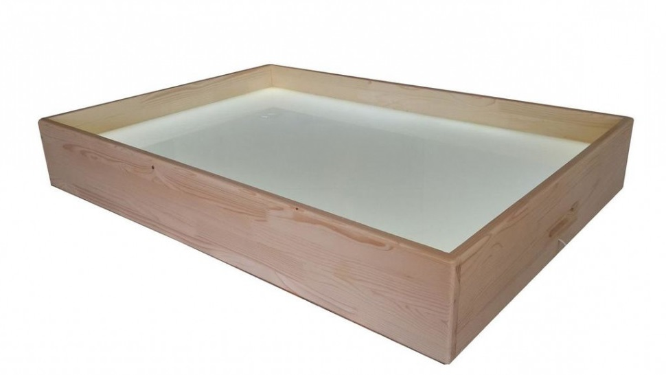 Световой планшет для рисования песком Pappado "Гигант" (сосна)