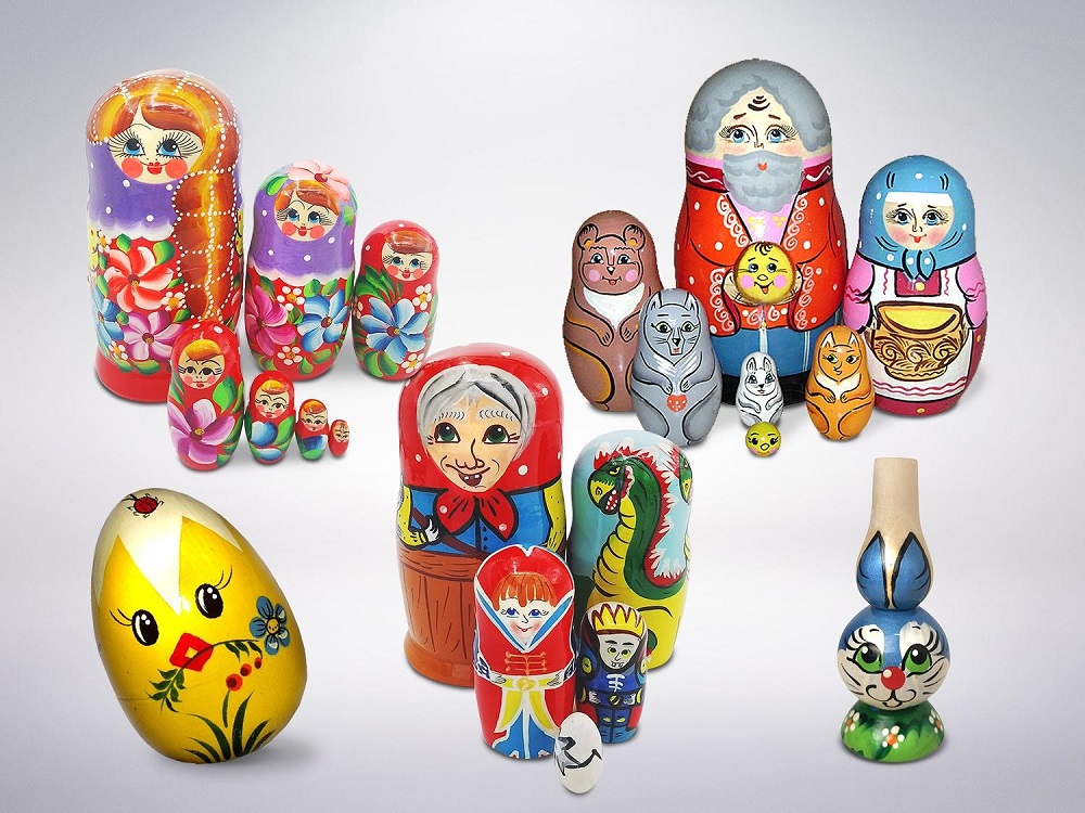Комплект народно-патриотических игрушек для детского сада АЛМА