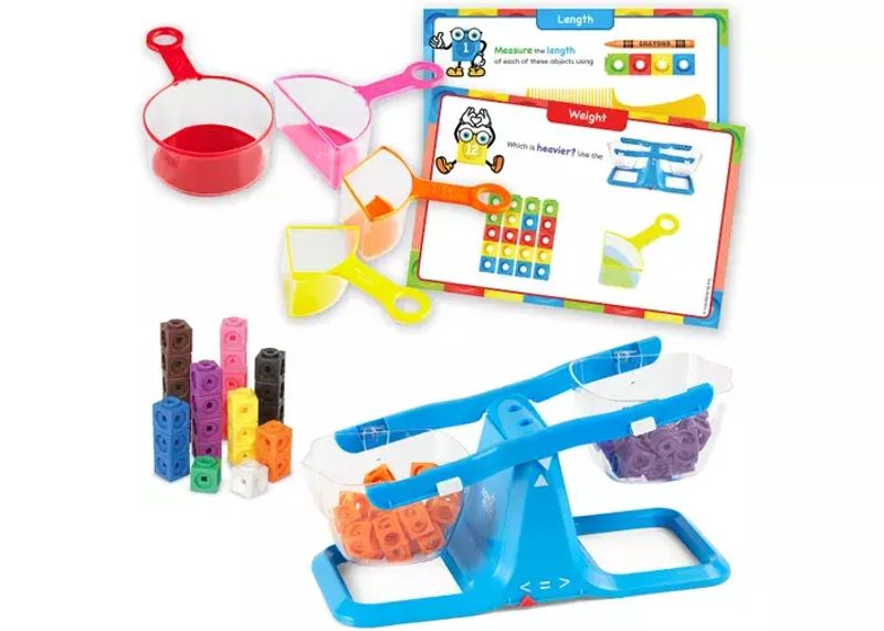 Развивающий игровой набор "Давай учиться измерять" Learning Resources 93401 (комплект для группы)