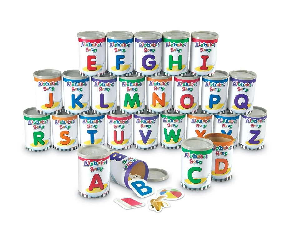 Развивающий игровой набор "Суп из английского алфавита" Learning Resources LER6801 (26 элементов)