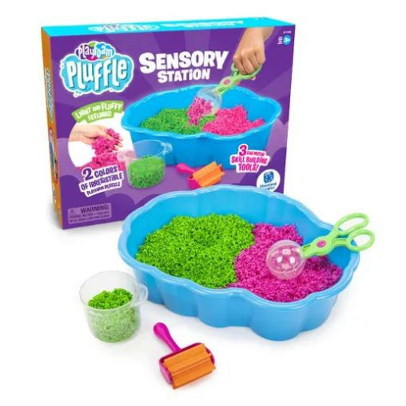 Развивающий игровой набор ПлэйФоум PlayFoam "Pluffle Сенсорная станция" Learning Resources EI-1945 (6 элементов)