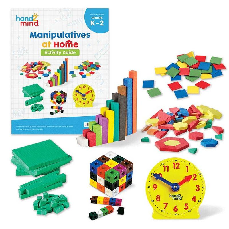 Развивающий "Математический набор возьми с собой. 1-2 ступень" Learning Resources 93538 (5-7 лет, 292 элемента)