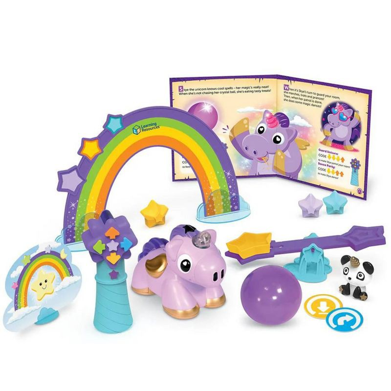 Развивающий игровой набор "РобоЕдинорог Радуга" Learning Resources LER3105 (22 элемента)