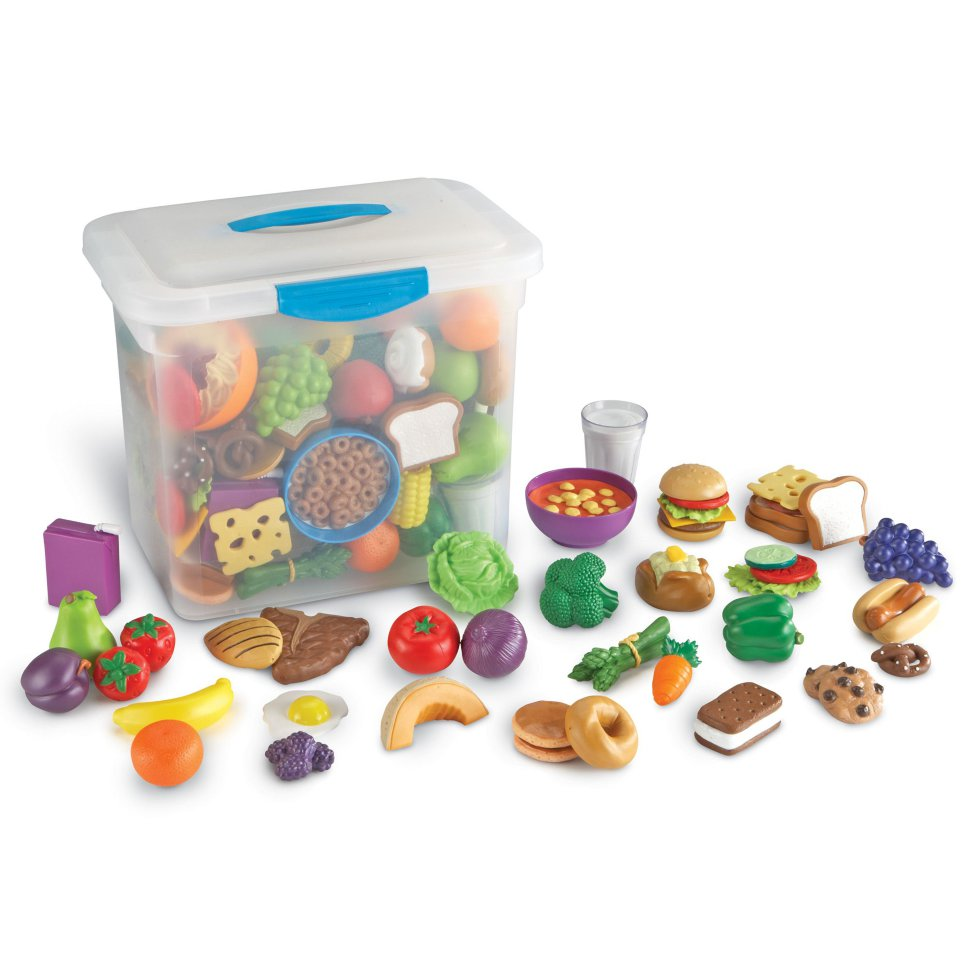 Развивающий игровой набор Мы растем "Продукты", большой Learning Resources LER9723 (серия New Sprouts, комплект для группы)