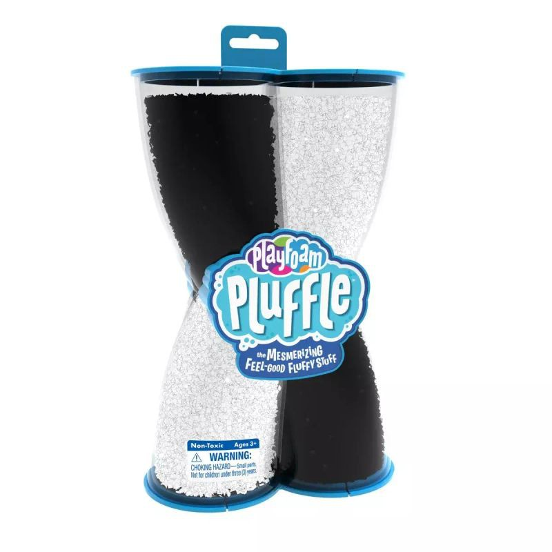 Развивающий игровой набор ПлэйФоум PlayFoam "Pluffle Твист Черный и белый" Learning Resources EI-1944 (2-в-1)