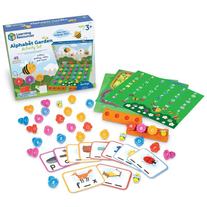 Развивающий игровой набор "Сортировка в цветочном саду" Learning Resources LER5543 (45 элементов)