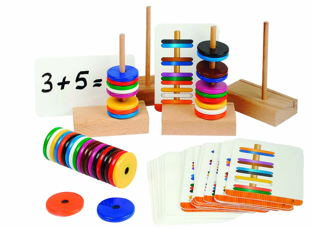Educational game Dusyma "Magnetic pyramids"