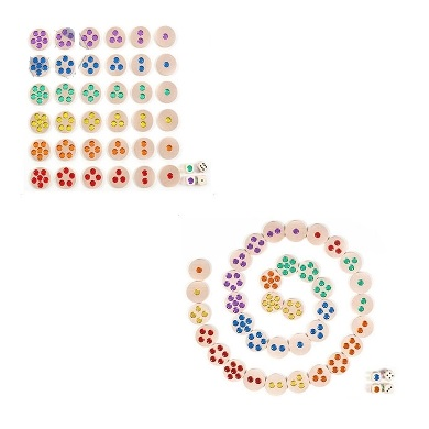 Educational board game "Brilliant Logic" Dusyma