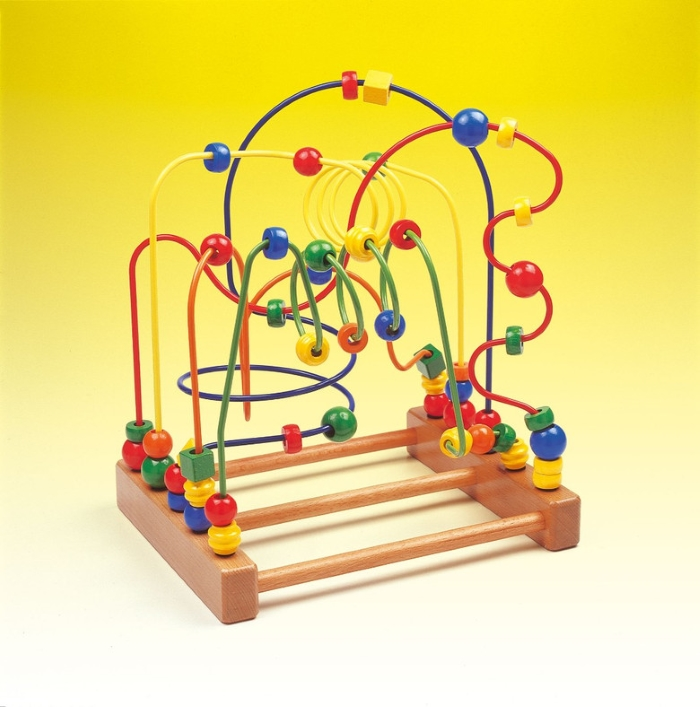 Развивающая игра лабиринт проволочный настольный (5 дорожек) Joy Toy BV