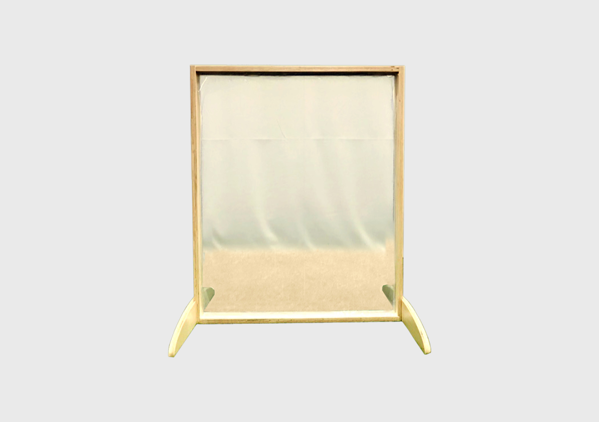 Transparent easel Romsens