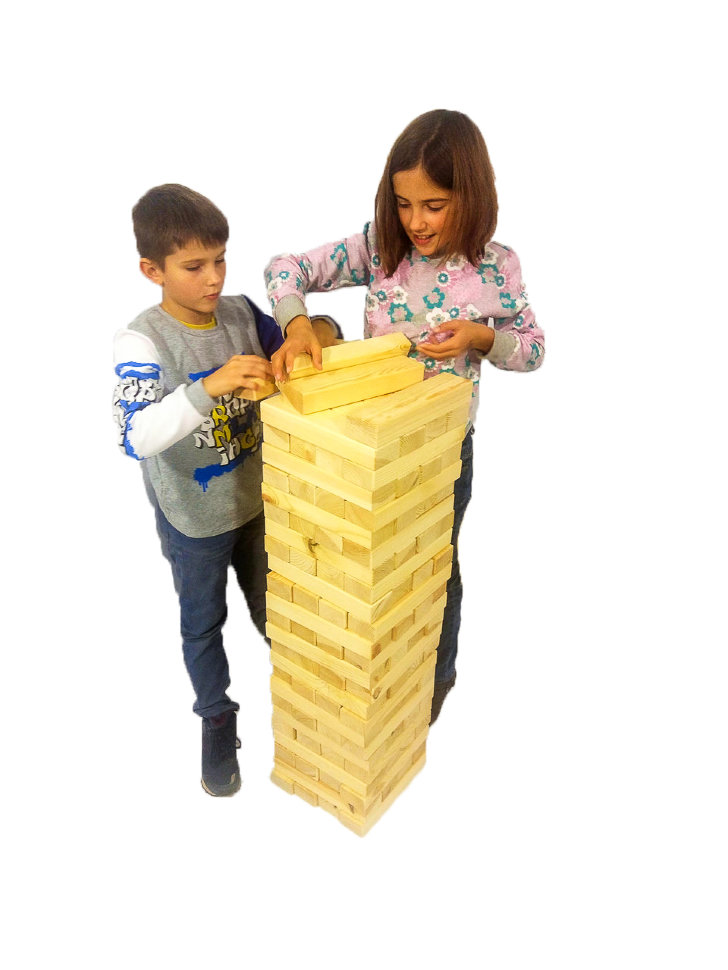 Educational game Pappado "Mega Jenga"
