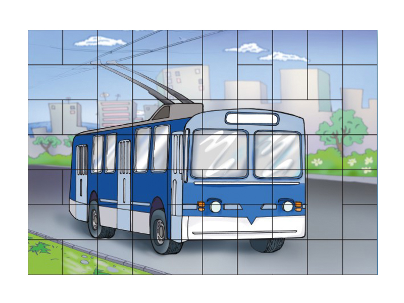 Magnit jumboq "Trolleybus" Zarnitza