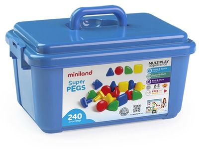 Гигантская мозаика: Набор фишек Miniland MIN 95072