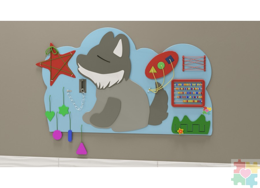 Wall board "Wolf" Inclusive