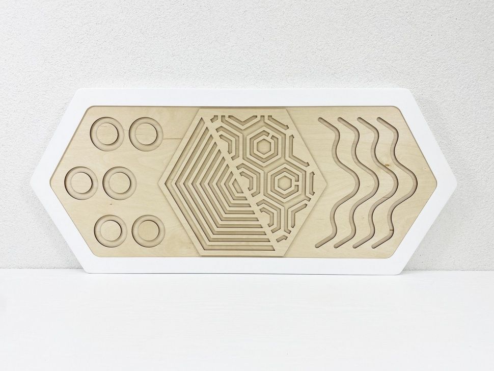 Decorative tactile panel ALMA “Relief forms”
