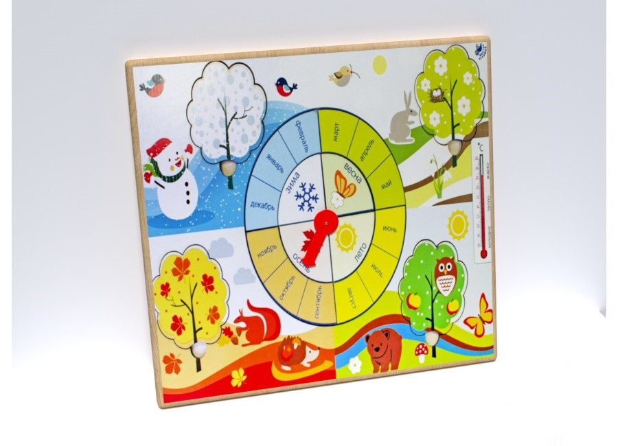 Didactic panel Colorful seasons "Inclusive"