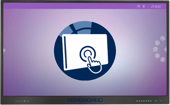 Interactive panel SenseBoard SB-4K75A
