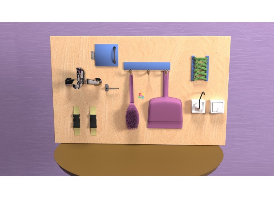 Busy board Home corner "Inclusive"