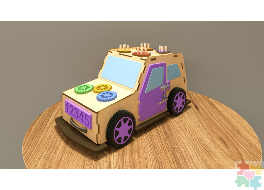 Bizicube mobil mashinasi "Inklyuziv"