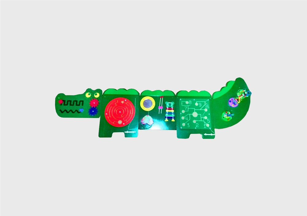 Educational panel "Crocodile 2" Romsens