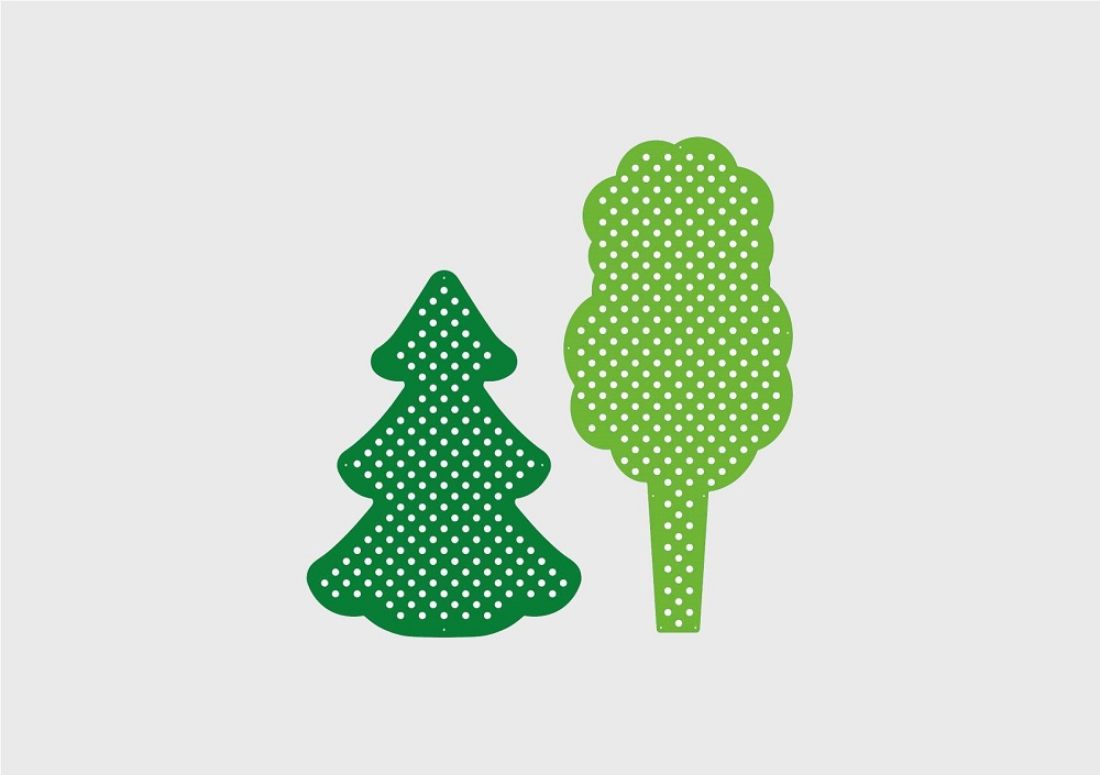 Wall decorative panels "Trees" Romsens