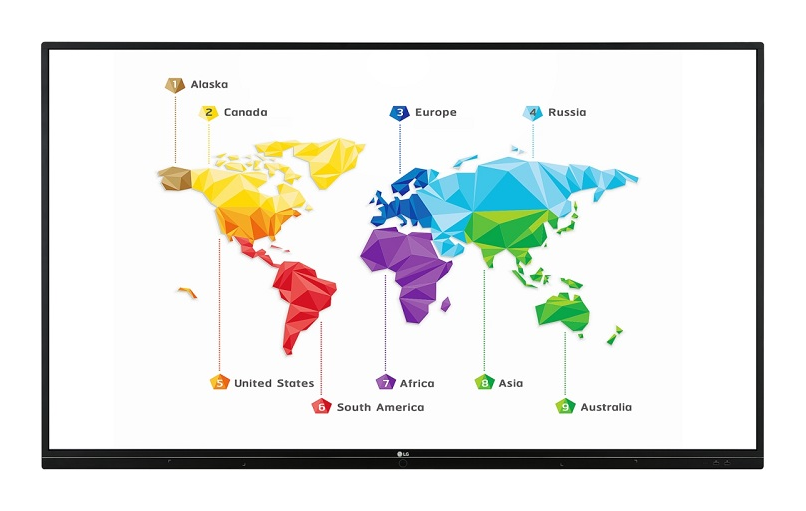 Interactive panel LG 86TR3E-B